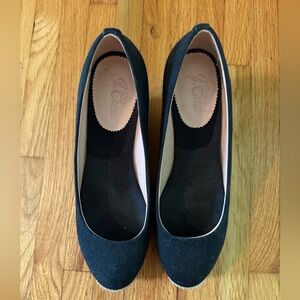J. Crew Black Espadrille Women's Shoes